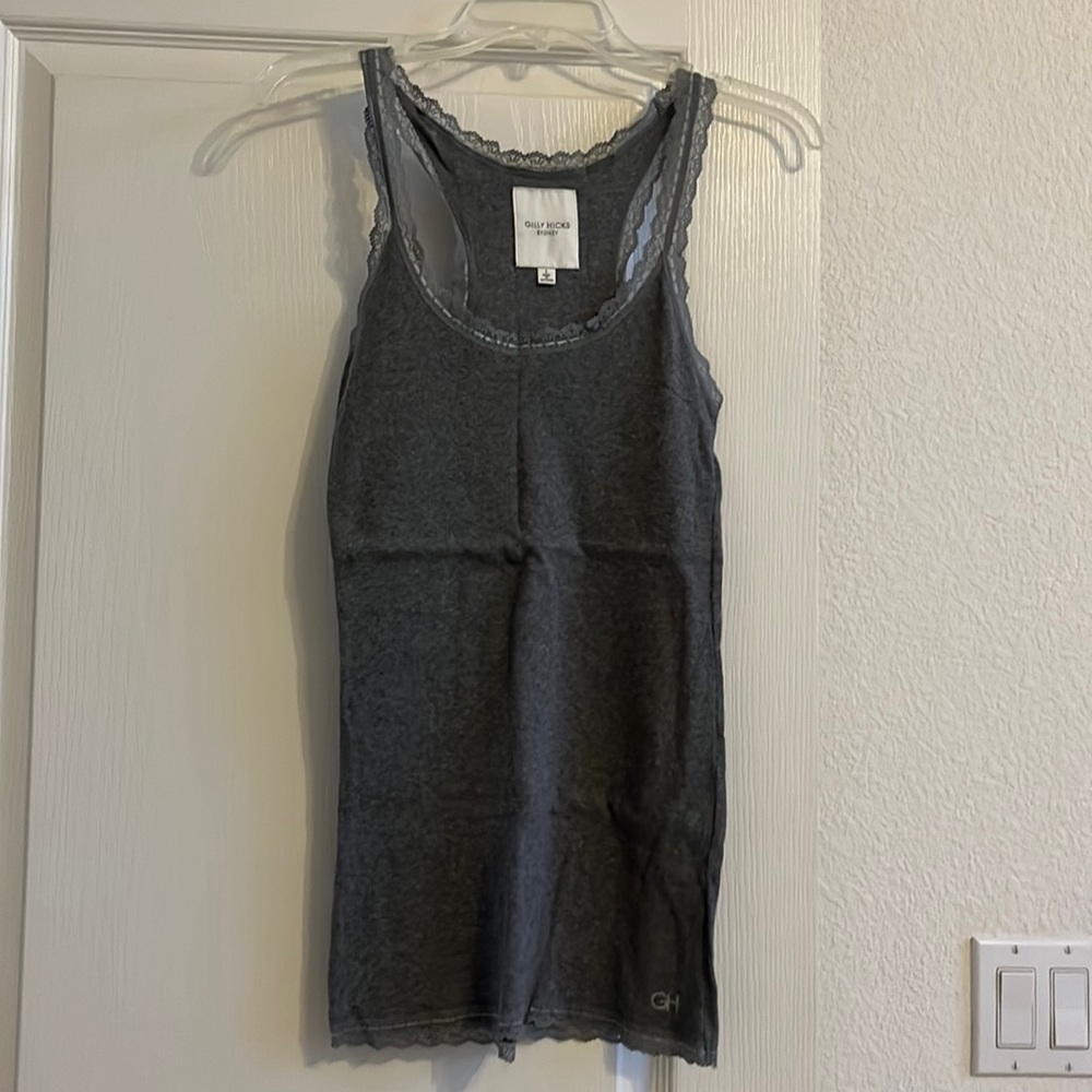 Gilly Hicks gray cami